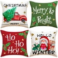 thumbnail image 1 of almohada para decoración de Navidad , decoración de Navidad para el hogar, decoraciones de invierno para el hogar y el sofá, 1 of 5