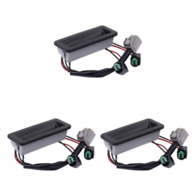 Speravity Interruptor de botón de liberación de maletero duradero de plástico para fácil acceso al coche, accesorios de coche, interruptor de Type1 NO1