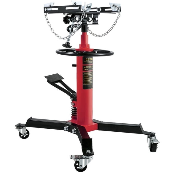 CAFORKP Telescopic Transmission Jack 3/5T, 1322 lb Hydraulic Lift for Garage Shop
