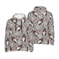 thumbnail image 6 of Bingfone Halloween Gnome Men's Drawstring Hoodie Long Sleeve Pocket Sweatshirts-X-Large, 6 of 6