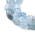 thumbnail image 3 of Natural Aquamarine Beads Strands 6~8x6~8x3.5~7mm Hole: 0.7mm 45~48pcs/strand 15.75''(40cm), 3 of 5