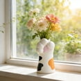 thumbnail image 3 of Cats Paw Resin Vase for Flower Arrangements – Adorable Whimsical Home Decor, Perfect for Living Room, Office, Shelf, and Gift for Cat Lovers, 3 of 5