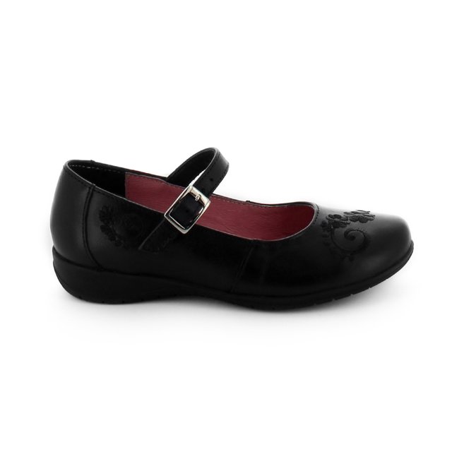 Niña Con hebilla Unisex Flexi Piel 35903 Negro Flexi Piel