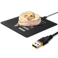 thumbnail image 1 of Almohadilla Térmica para Reptiles ONKELYIM USB 20x20 cm 12W para Lagartos y Serpientes, 1 of 8