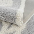 thumbnail image 6 of Hauteloom Zane Living Room, Bedroom Area Rug - Farmhouse - Plush Pile - Light Gray, Cream - 6'7" x 9', 6 of 15