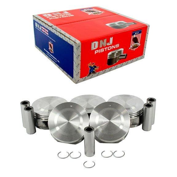 DNJ P3122 Std. Complete Piston Set Fits Cars & Trucks 04-06 Chevrolet GMC Colorado 3.5L DOHC