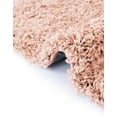 thumbnail image 5 of Unique Loom Everyday Shag Collection Area Rug - Solid (8' x 10' Oval Rose Pink), 5 of 5