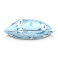 thumbnail image 2 of Cartoon Shark Throw Pillow Covers Couch Pillowcases Decor for Bed Sofa 18" x 18", 2 of 7