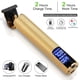 thumbnail image 2 of Cortadora de Cabello Eléctrica Recargable USB con Pantalla LCD, Estilo Dorado, Batería de Litio Integrada, Ideal para Cortes Precisos en Casa, Incluye Accesorios y Cepillo de Limpieza., 2 of 6