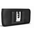 thumbnail image 3 of Large Rugged Cell Phone Horizontal Pouch With Metal Clip And Belt Loop Holster, 3 of 3