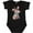 AB-Black, variant on Inktastic Western Dilly Donkey Boys Baby Bodysuit
