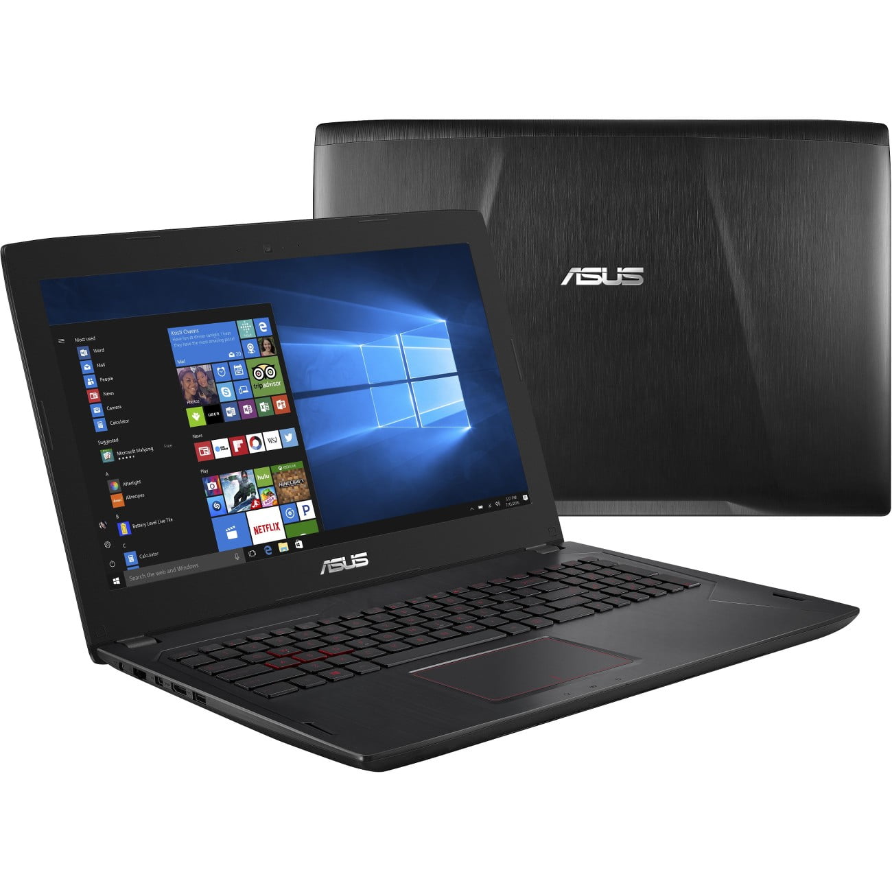 Asus 15.6" Full HD Gaming Laptop, Intel Core i7 i7-7700HQ, GeForce GTX 1060 3 GB, 1TB HD, 128GB SSD, Windows 10, FX502VM-AS73 - Walmart.com