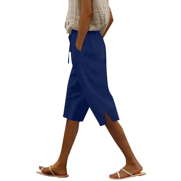 Uqiangy Gauze Pants For Women Linen Pants For Women Lightweight Summer Pants Women Light Weight Pants For Women Summer Pants For Women 2025 Womens Seersucker Pants Cotton Pants For Women 2XL