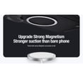 thumbnail image 2 of Magnetic & Camera Stand for Samsung Galaxy S24 Ultra Woven Meticulously Case, Compatible with MagSafe Silicone Case with Upgrade Camera Cover Built-in KickStand for Galaxy S24 Ultra, Black, 2 of 10