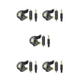 thumbnail image 2 of Inteprter Auriculares HIFI de 3,5 mm Auriculares portátiles Auriculares Estéreo Sonido Deportes Negro Type2 NO2, 2 of 6