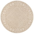 thumbnail image 2 of Safavieh Dip Dye Felicia Floral Area Rug, Beige/Ivory, 7' x 7' Round, 2 of 10