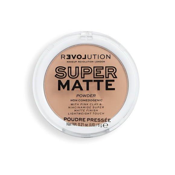 Relove by Revolution Super Matte Pressed Powder - Beige