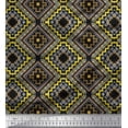 thumbnail image 1 of Soimoi Poly Georgette Fabric Aztec Kilim Print Fabric by The Yard 52 Inch Wide, 1 of 1