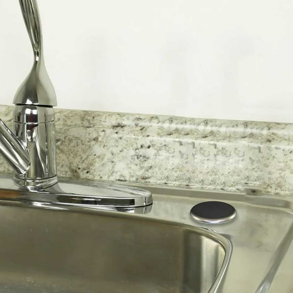 Thrifco 4402452 1-3/4 Inch Kitchen Sink Hole Cover - Satin Nickel