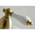 thumbnail image 4 of Kingston Brass KS1977PL 8 in. Widespread Bathroom Faucet, Brushed Brass, 4 of 5