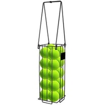 Stainless Steel Tennis Basket for Pickleball Players - 1 Piece Portable Sports Equipment