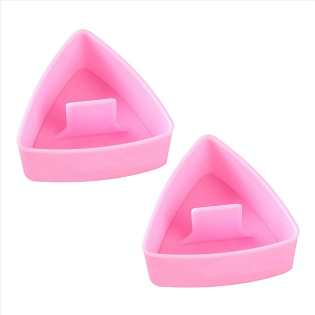 2X Molde Onigiri, Kit Grande para Hacer Moldes de Arroz, Molde de Arroz Antiadherente para Almuerzo de Niños, Cocina, Fabricante Portátil de Bolas de Arroz A