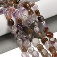 thumbnail image 2 of Natural Auralite Beads Strands Tumbled Stone 7~13x4.5~10x4.5~10mm Hole: 1.2mm 44~46pcs/strand 15.08''~16.14''(38.3~41cm), 2 of 5