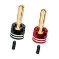 thumbnail image 4 of 2 conectores de disipador de y empuñaduras, conector banana, tapones de latón de 4 mm para modificación de vehículos Crawler a escala 1/10., 4 of 9