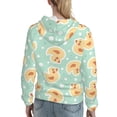 thumbnail image 2 of Hoodies for Women - Cute Duck Comfrt Colour Drawstring Women'S Fashion Hoodies & Sweatshirts, Fall Outfits Clothes for Women 2024 Pullover with Kangaroo Pocket, 2 of 7