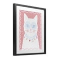 thumbnail image 3 of Stupell Industries Pastel Cat with Necklace Black Framed Print Under Glass design by Lil' Rue, 21 x 17, 3 of 10