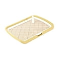 thumbnail image 3 of Bunblic Support de Tapis Pipi pour Toilette de Chien, Réutilisable, Plateau d'Entraînement à la Propreté en Maille Pipi, Robuste, Toilette d'Entraînement Intérieure pour Chien pour Toutous Chiot Jaune, 3 of 8