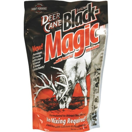 1 pc Deer Cane Black Magic 4-1/2 Lb. Granular Mineral Deer Attractant