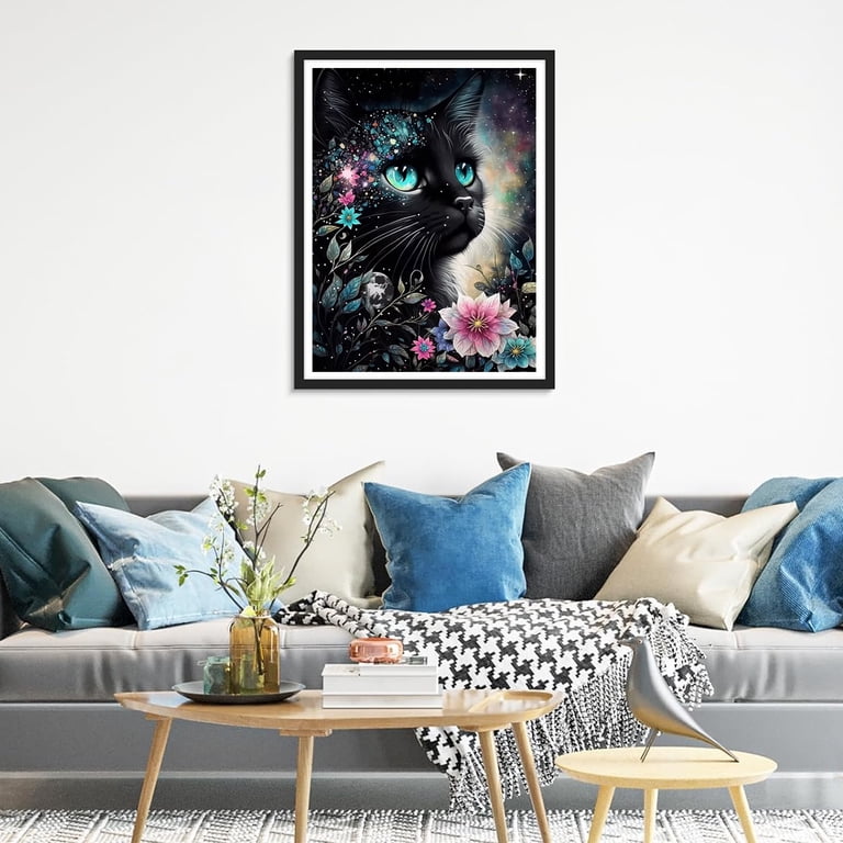 BYGFHLYW Diamond Painting Kit, Cat 5D Full Round photo 5