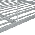 thumbnail image 4 of Bellemave Full XL Over Queen Metal Bunk Bed, Metal Bunk Bed Can Be Divided into Two Beds, Heavy Duty Queen Bunk Bed Frame for Teens Adults(Silver), 4 of 9