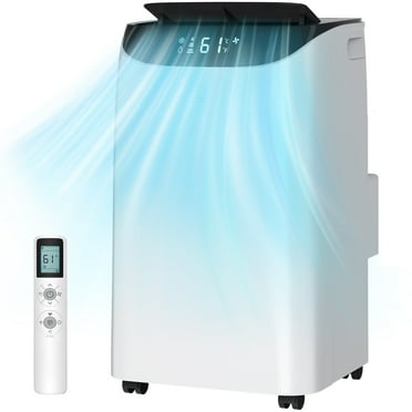 Agtana 14000 BTU Portable Air Conditioner, Fan, Dehumidifier, Remote, Cools up to 700 Sq. ft