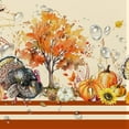 thumbnail image 5 of Nappe Ovale de l'Action de Grâce 60x102 Po, Nappe de Récolte d'Automne Citrouille Tournesol Dinde, Nappe en Polyester Imperméable Résistante aux Plis Durable pour l'Automne, l'Action de Grâce, Décoration Maison, 5 of 5