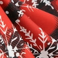 thumbnail image 5 of Wyzesi Robes de Fête pour Femmes Longues à Col Rond Sans Manches Imprimé de Noël Rétro Robe à Jupe Longue Pyjama de Noël Costume, 5 of 5