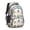 Highland Cow and-3, variant on Highland Cow and Flower Print Backpack for School, Cute School Bag with Adjustable Shoulder Straps and Padded Back, 16.9"x12.6"x5.9"