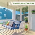thumbnail image 4 of UU&T 23.5'' Tall Plant Stand Indoor, 2 Tier Metal Plant Shelf, Sturdy Rustproof Decorative Stands Outdoor for Corner Garden Patio Livingroom Balcony, Gold, 4 of 8