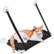 thumbnail image 1 of Percha para Ventana para Gatos, Hamaca para Gatos, Hamaca para Gatos Mejorada con 4 ventosas de Alta Resistencia, Cama Colgante para Mascotas para Tomar el Sol para Gatitos de hasta 10 kg, 1 of 6