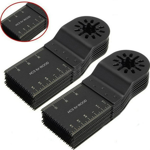 Hojas De Sierra Multiherramienta Oscilante De Carburo De 20 Piezas De 34Mm Para Accesorios De Herramientas Eléctricas De Corte De Metal Eigraketly TO003292-00