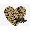thumbnail image 2 of V Day Cheetah Heart Be Mine Crew Neck Short Sleeve Adult T-shirt
-Medium-White, 2 of 3