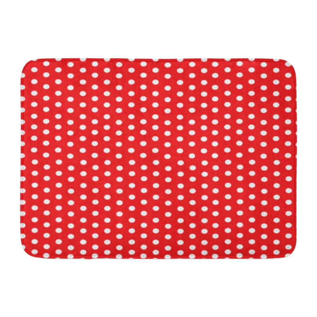 KDAGR Colorful Polkadot Polka Dot Red White Pattern Spot Abstract Big