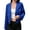 Blue, variant on Vedolay Womens 2023 Coat Suit Jackets for Women Casual Long Sleeve Open Front Lapel Collar Blazer Jacket,Black XXL