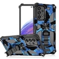 thumbnail image 1 of Étui d'Armure Camouflage Militaire Compatible Samsung Galaxy S23 Ultra/s23 Plus/s23 avec Support Magnétique Intégré, 1 of 3