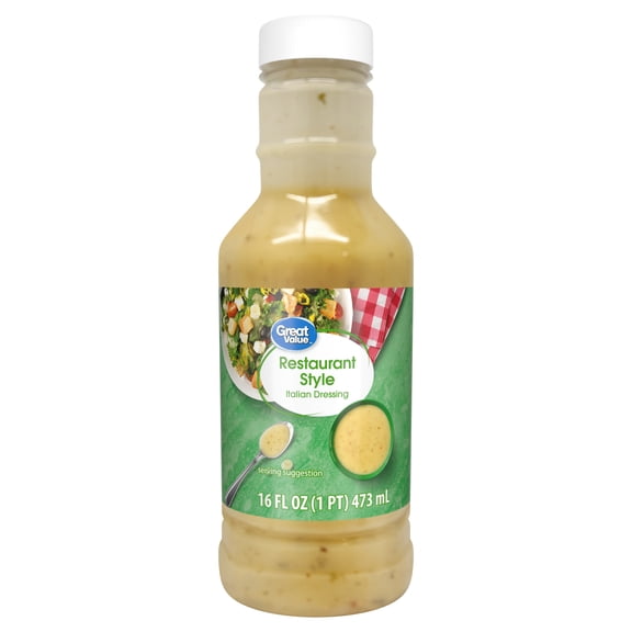 Great Value Restaurant Style Italian Dressing, 16 oz