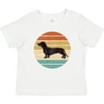 thumbnail image 3 of Inktastic Dachshund Dog Retro Sunset Boys or Girls Baby T-Shirt, 3 of 5