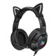 thumbnail image 1 of Computadora montada en la cabeza de K9 con orejas de gato rosa para juegos de deportes electrónicos y Mac, 1 of 5