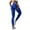Blue, variant on GEWSEY Scrunch Butt Lifting Leggings for Women Seamless Gym Workout Leggings Soft High Waist Tummy Control Yoga Pants (Coffee, S)