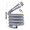 thumbnail image 2 of Foldable Caravan Sewer Pipe Kit 3/4/ 5m RV Trailer Sewer Hose With Adjustable Adapter And Clamp Leakproof RV Hose Rv Accessories, 2 of 7